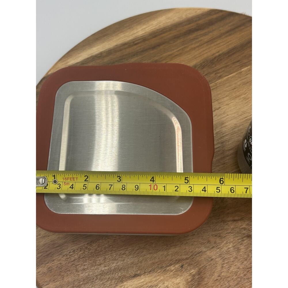Klean Kanteen Classic Water Bottle 18oz Straw & Food Box Set Stainless Orange - Picture 15 of 15